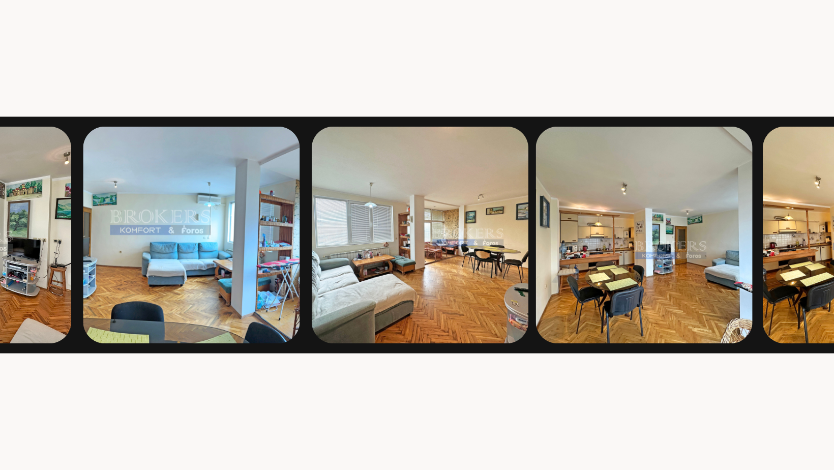 Четиристаен апартамент в район Чаталджа