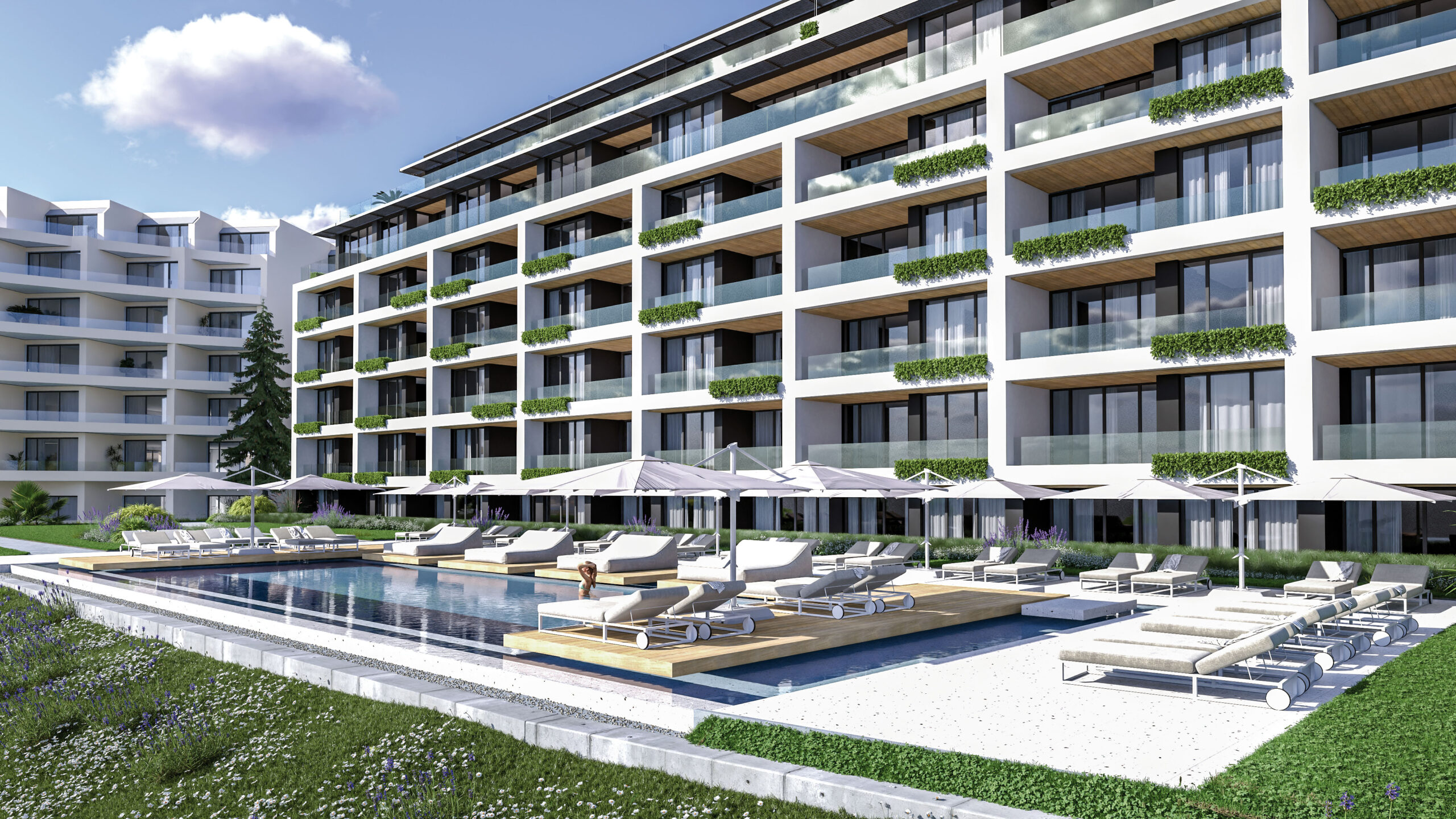 Нова жилищна сграда в м-ст Ален мак